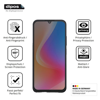 Blickschutzfolie für Redmi A7 Pro 4G matt Schutzfo (5)
