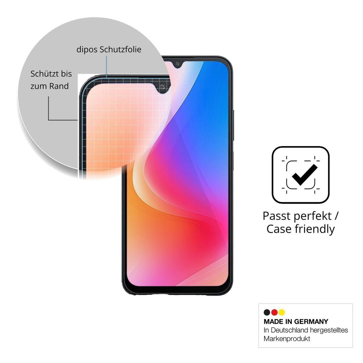 2x 9H Schutzfolie für Redmi A7 Pro 4G Panzerfolie (6)