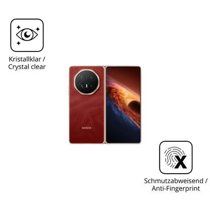 2x 9H Schutzfolie für Honor Magic V6 Aussenseite P (5)