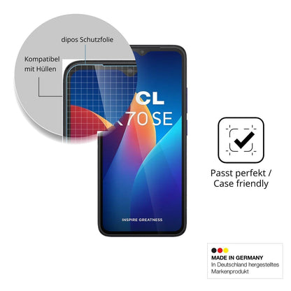 4x Schutzfolie klar für TCL K70 SE Display-Schutzf (6)