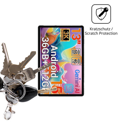 2x Schutzfolie klar für Maxlegen M31 13 Zoll Displ (4)