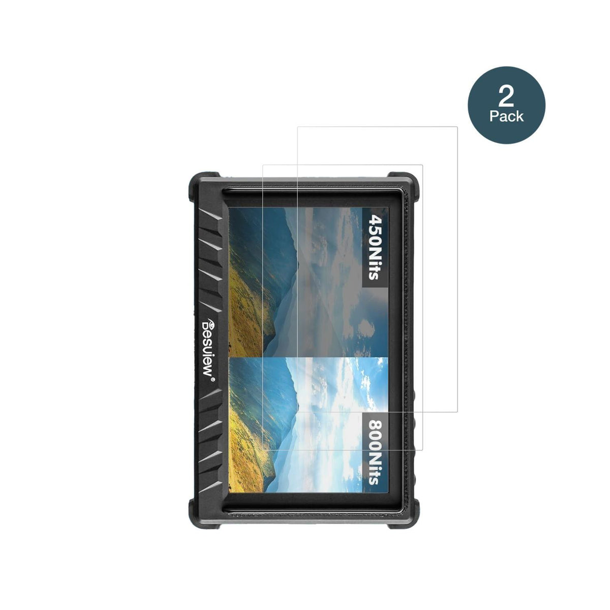 2x 9H Schutzfolie für Desview P5 II 5.5 Zoll Panze (2)