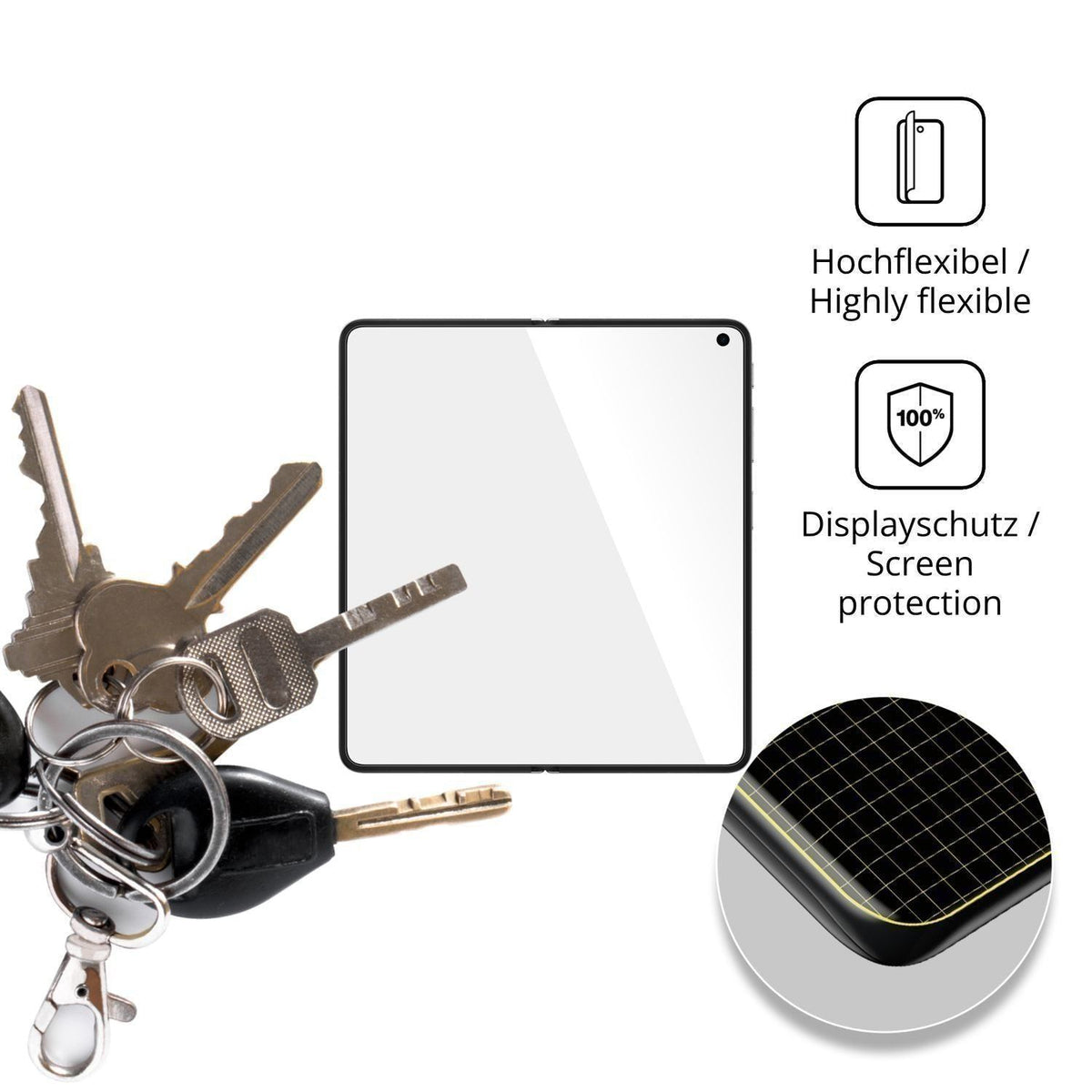 2x 3D Full Cover Schutzfolie für Oppo Find N6 (3)