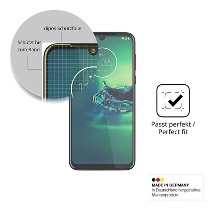2x Full Cover Schutzfolie matt für Motorola One Vi (6)