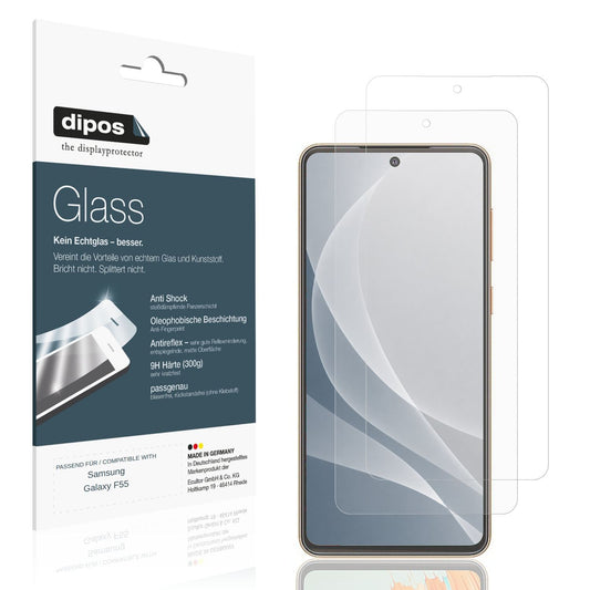2x 9H Schutzfolie matt für Samsung Galaxy F55 Panz (1)