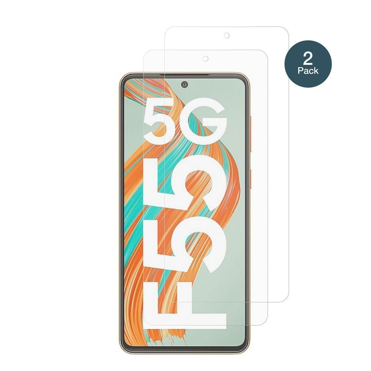 2x 9H Schutzfolie matt für Samsung Galaxy F55 Panz (2)