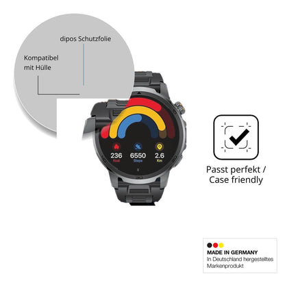 6x Schutzfolie matt für LIGE SMART EF19 Display-Sc (6)