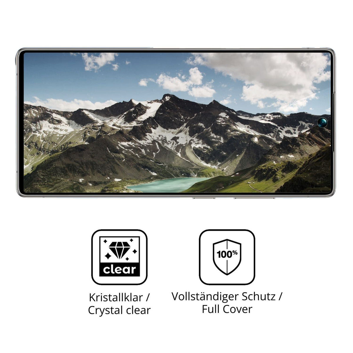 2x 3D Full Cover Schutzfolie für LatsYrs S25 Mini (5)