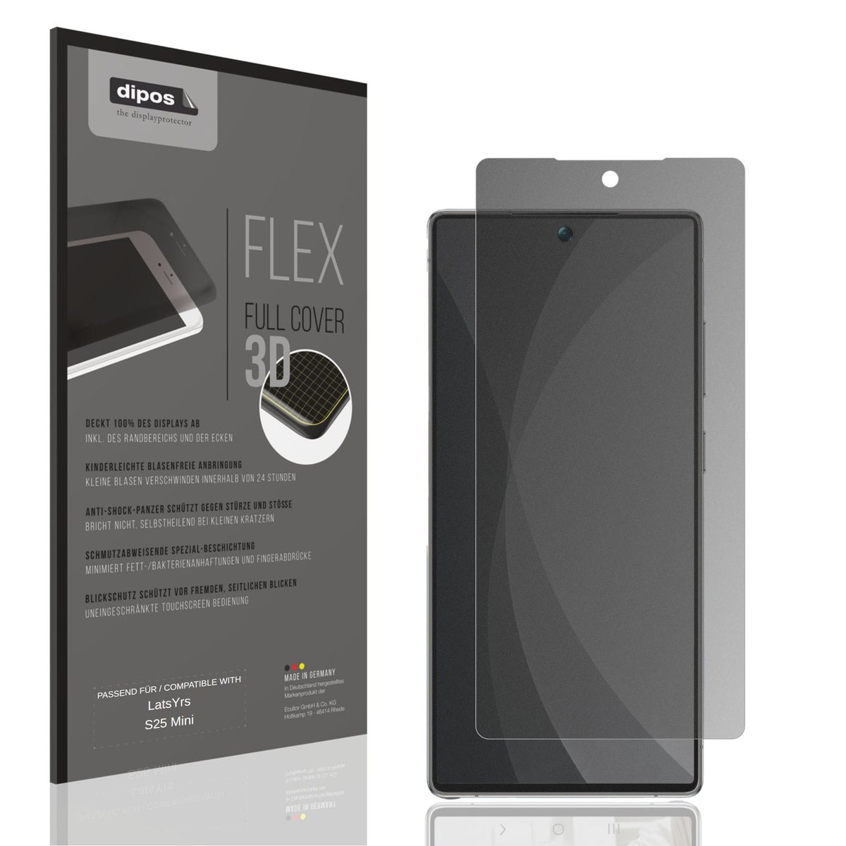 Full Cover Privacy Blickschutzfolie für LatsYrs S2 (1)