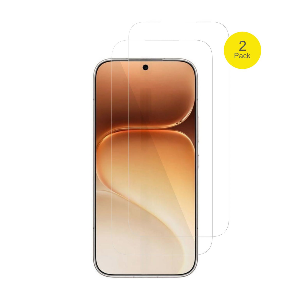 2x 3D Full Cover Schutzfolie für Honor 600 Pro (2)
