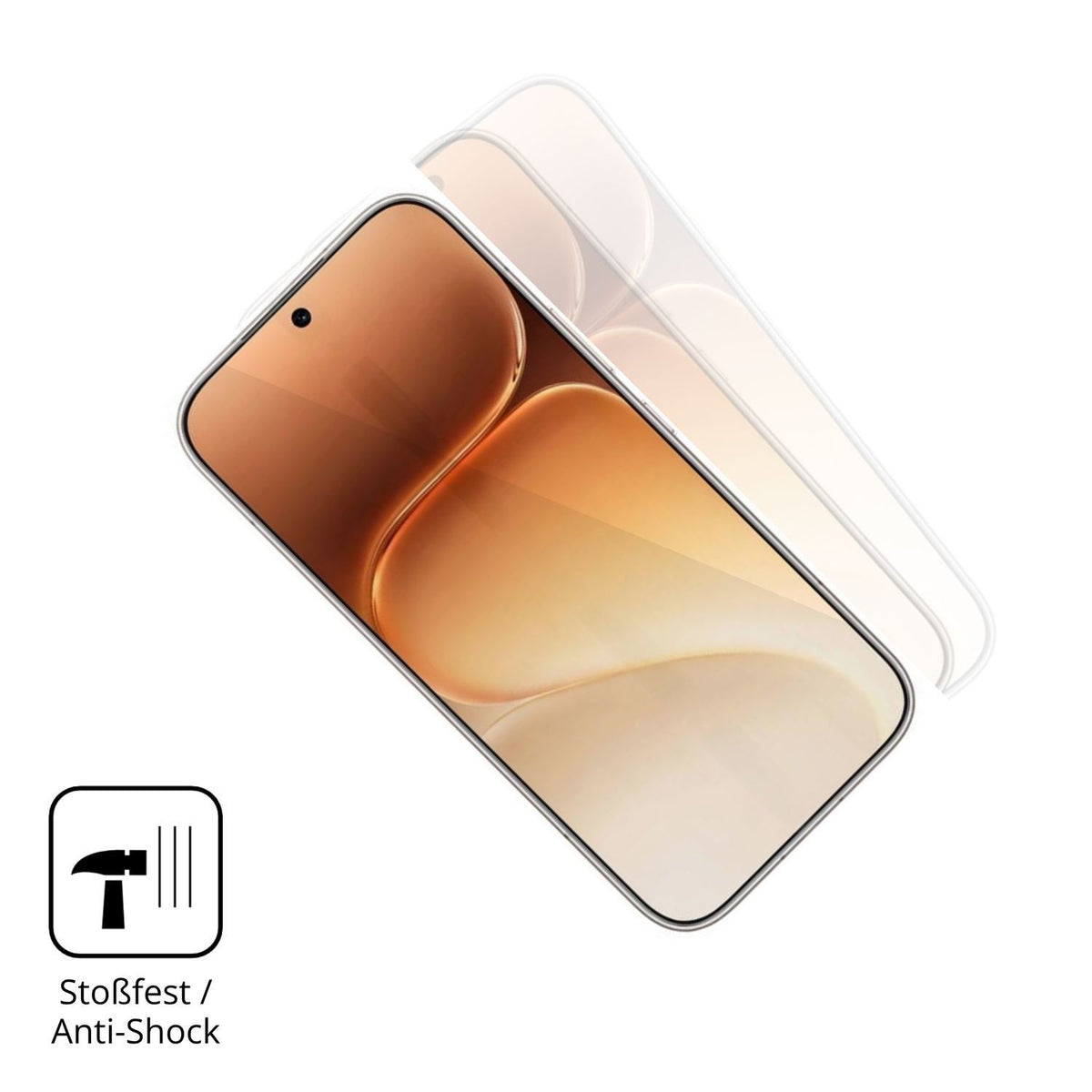 2x 3D Full Cover Schutzfolie für Honor 600 Pro (4)