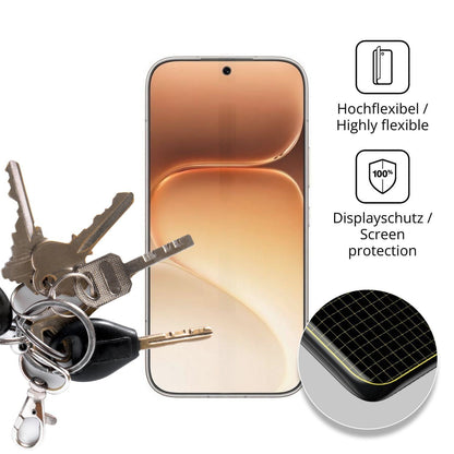 2x Full Cover Schutzfolie matt für Honor 600 Pro (3)