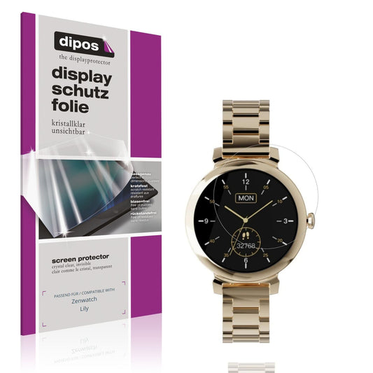 6x Schutzfolie klar für Zenwatch Lily Display-Schu (1)