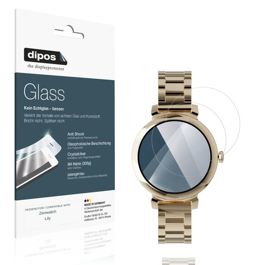 2x 9H Schutzfolie für Zenwatch Lily Panzerfolie (1)