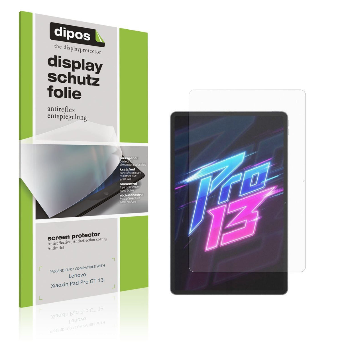 2x Schutzfolie matt für Lenovo Xiaoxin Pad Pro GT  (1)