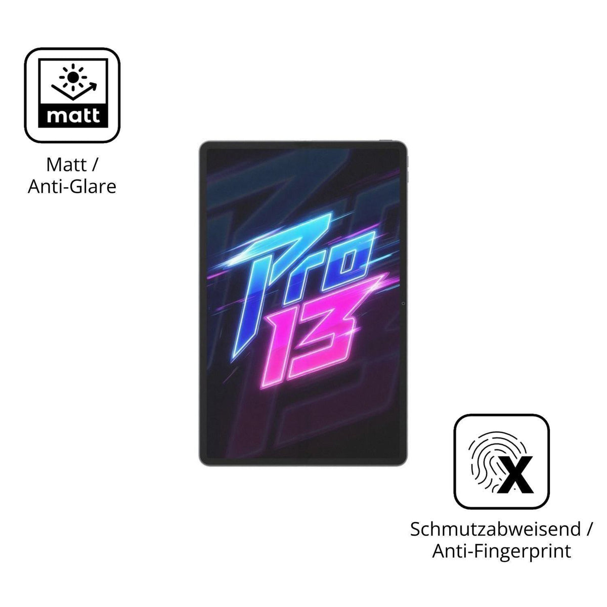 2x Schutzfolie matt für Lenovo Xiaoxin Pad Pro GT  (5)