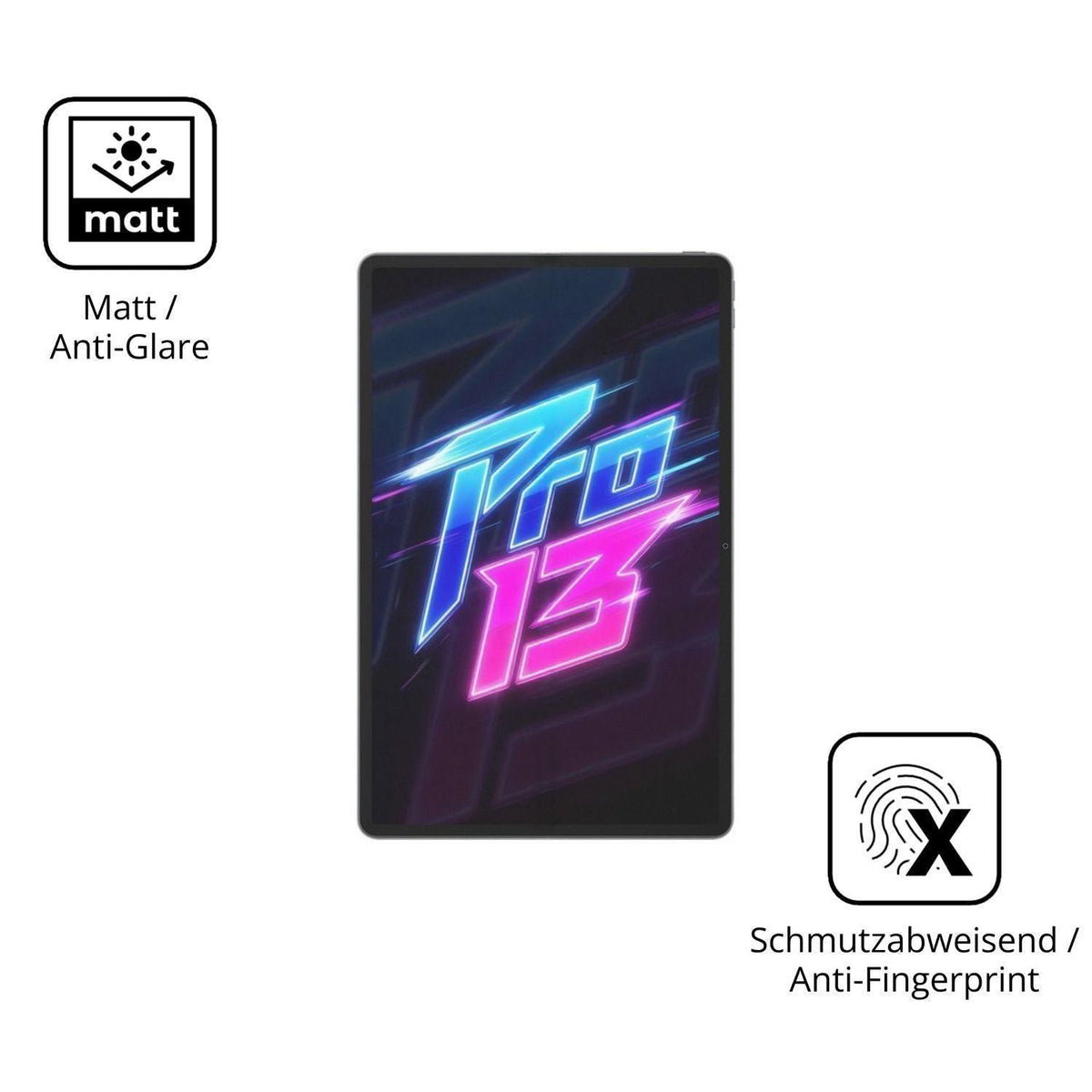 2x 9H Schutzfolie matt für Lenovo Xiaoxin Pad Pro  (5)