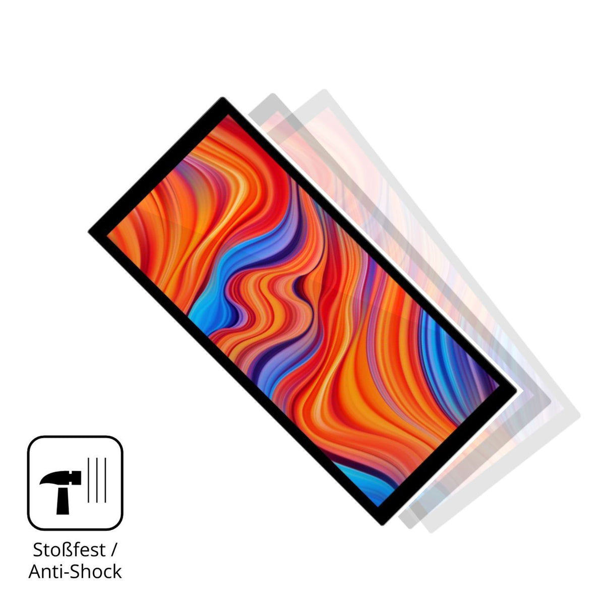 2x 9H Schutzfolie für Waveshare 10.4 Zoll Display  (4)