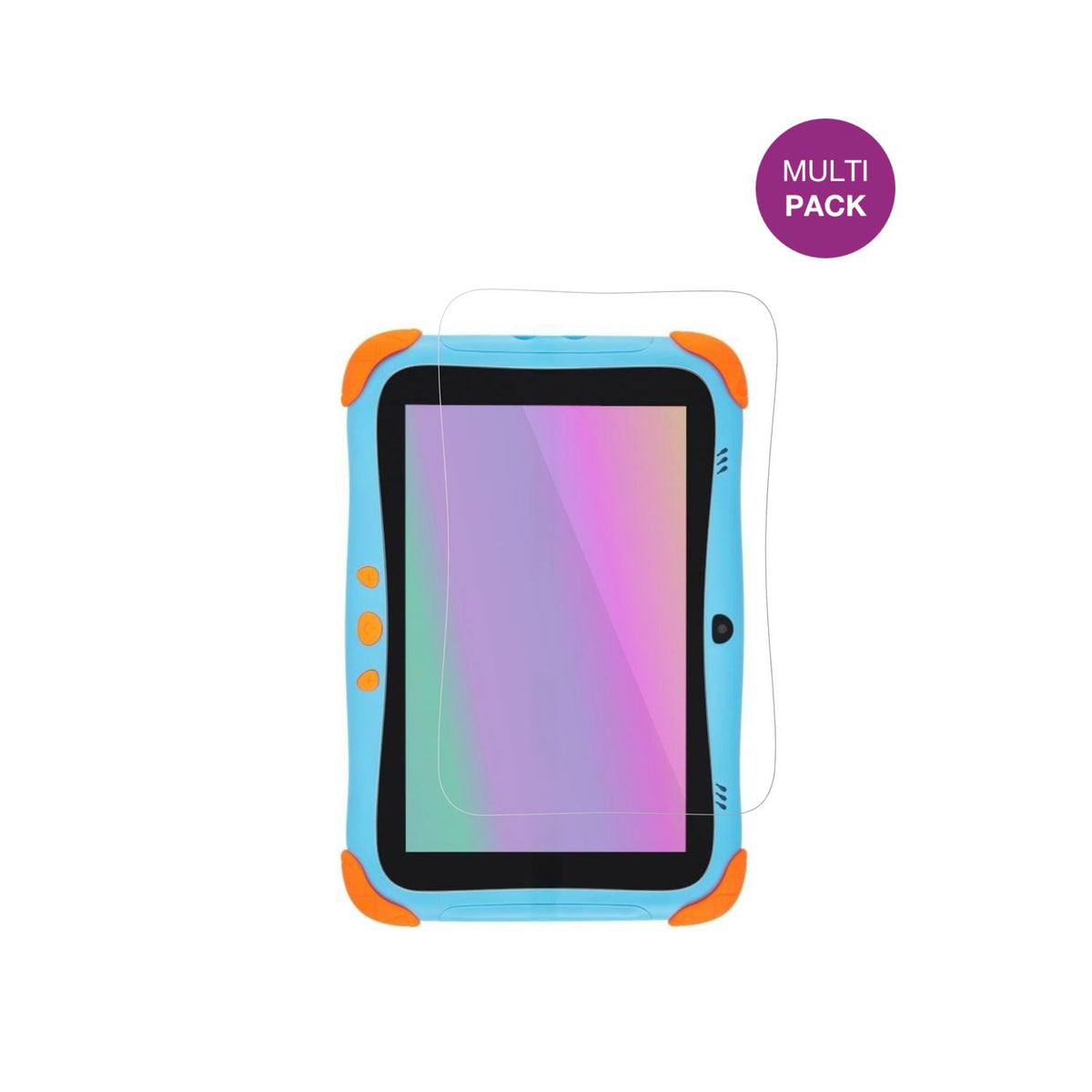 2x Schutzfolie klar für Digma Kids A8 Display-Schu (2)