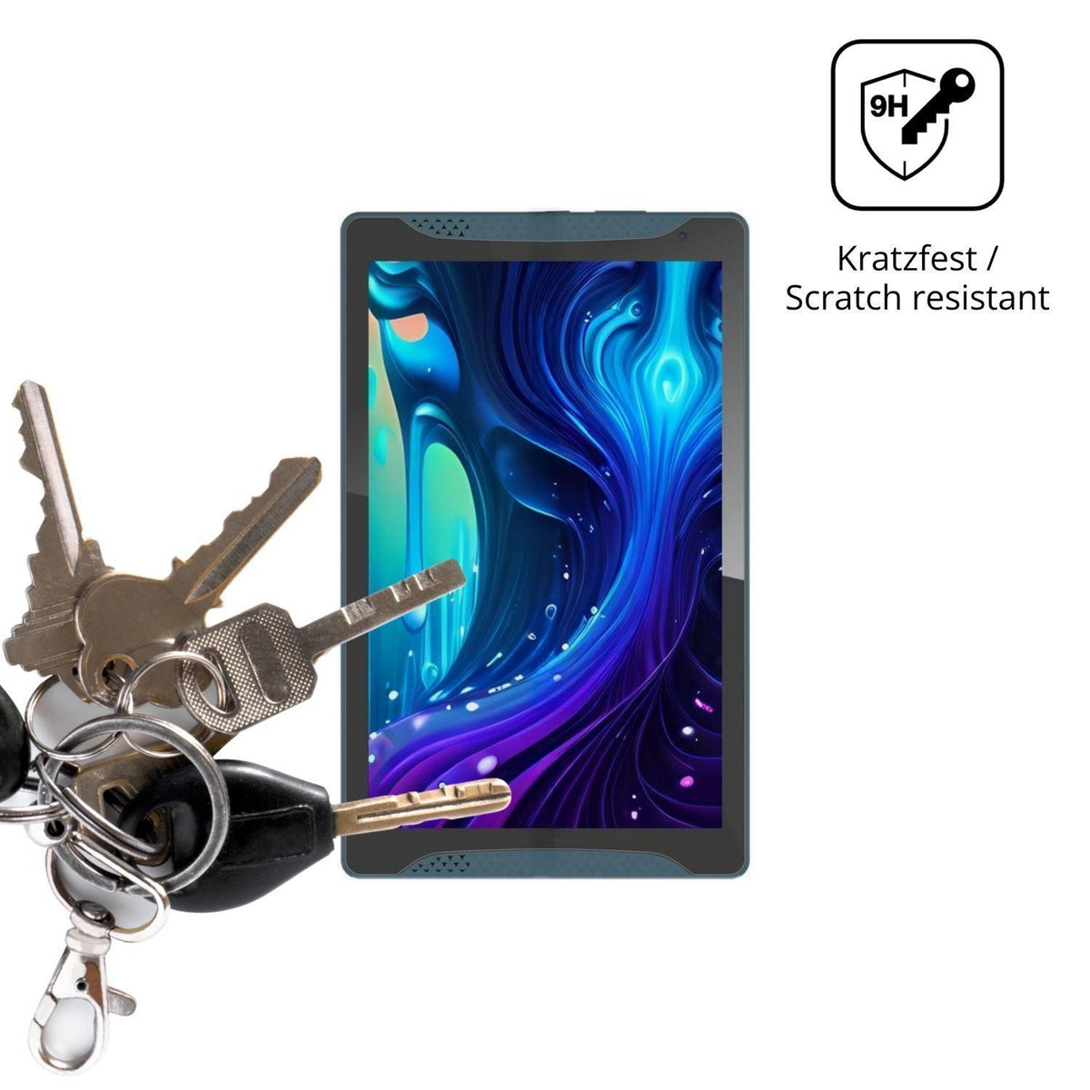 2x 9H Schutzfolie für Logicom Tab Stand Pro 2 Panz (3)