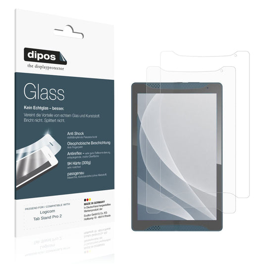 2x 9H Schutzfolie matt für Logicom Tab Stand Pro 2 (1)