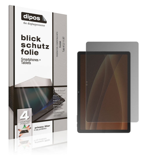 Blickschutzfolie für Kodak Tab K12 11.97 matt Schu (1)