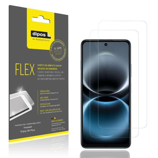2x 3D Full Cover Schutzfolie für Huawei Enjoy 90 P (1)
