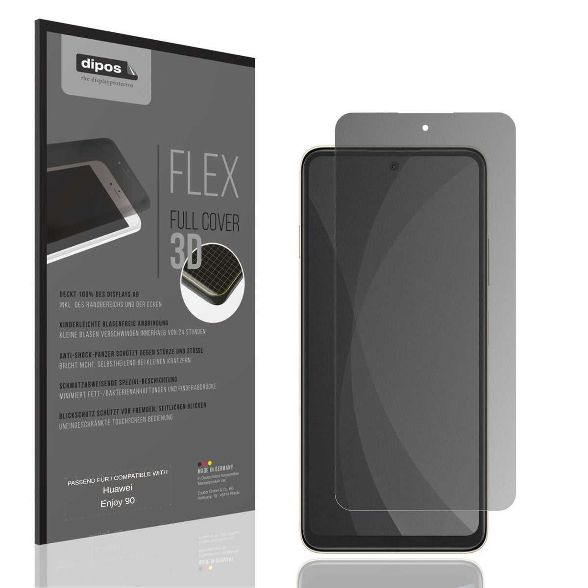 Full Cover Privacy Blickschutzfolie für Huawei Enj (1)