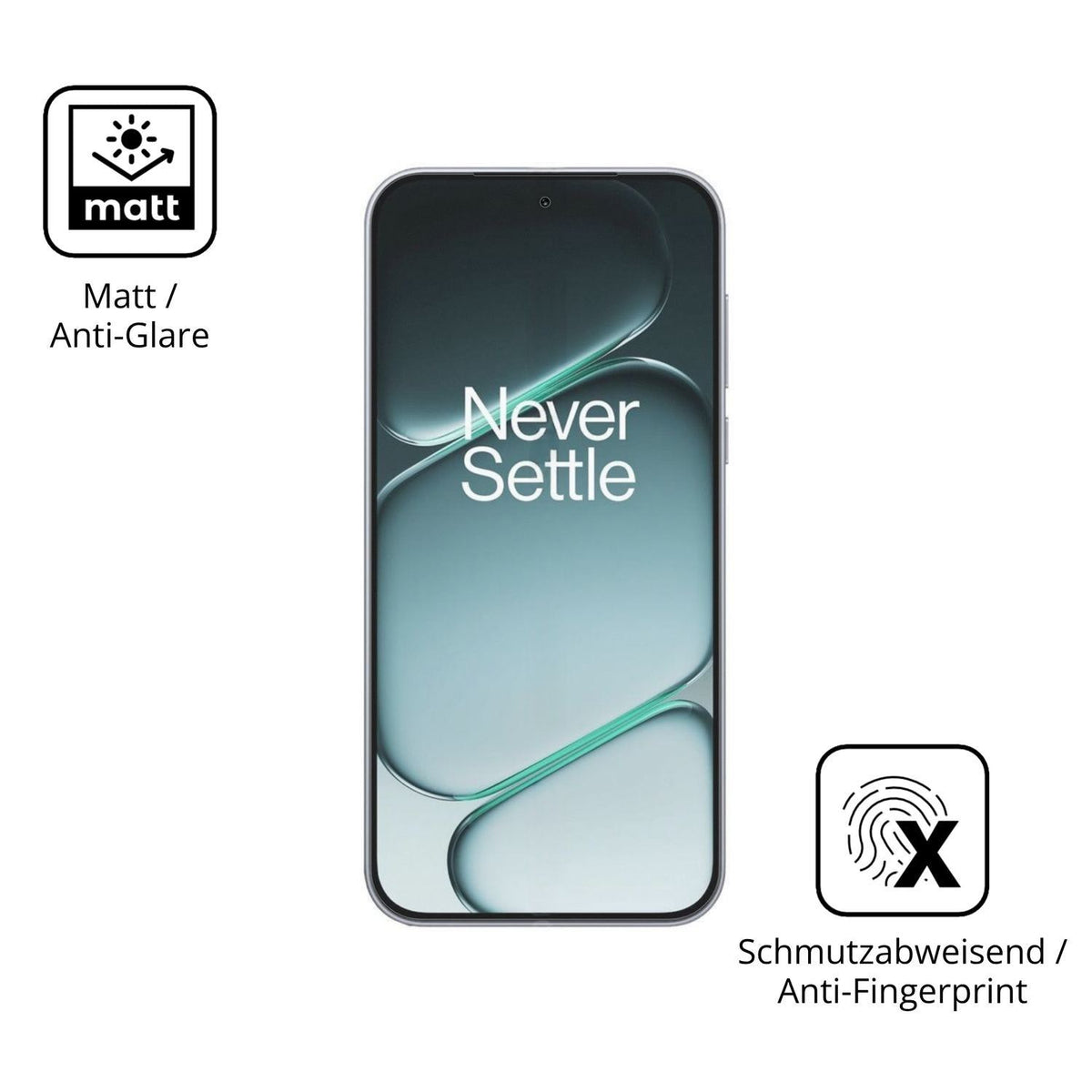 4x Schutzfolie matt für OnePlus Nord 6 Display-Sch (5)