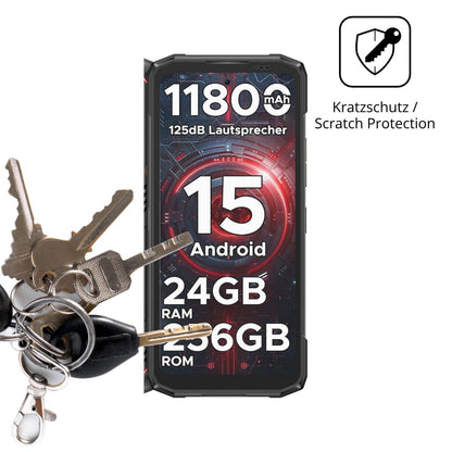 4x Schutzfolie matt für DOOGEE Blade 20 Pro Displa (4)