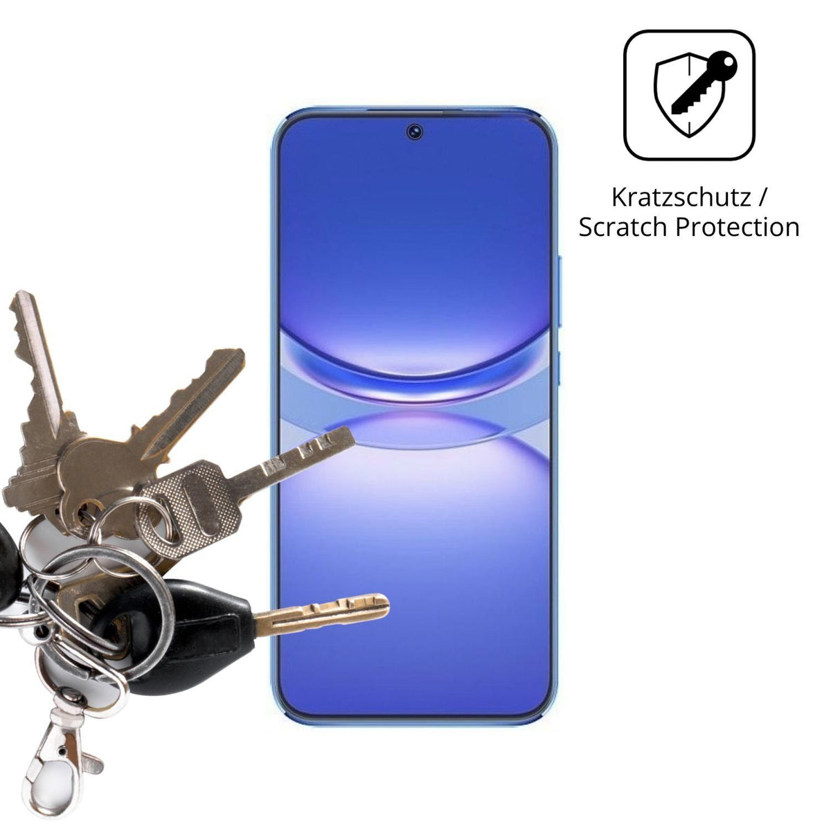 4x Schutzfolie matt für Huawei Nova 12 Lite Displa (4)