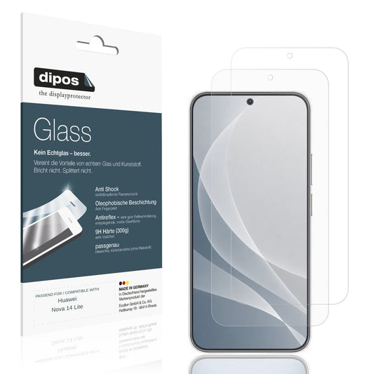 2x 9H Schutzfolie matt für Huawei Nova 14 Lite Pan (1)