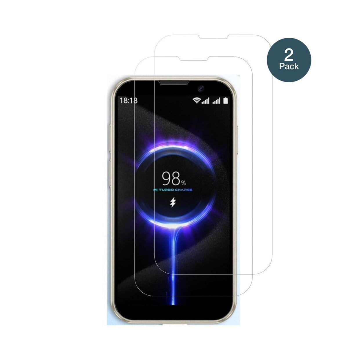2x 9H Schutzfolie für Hipipooo Mini Smartphone Pan (2)