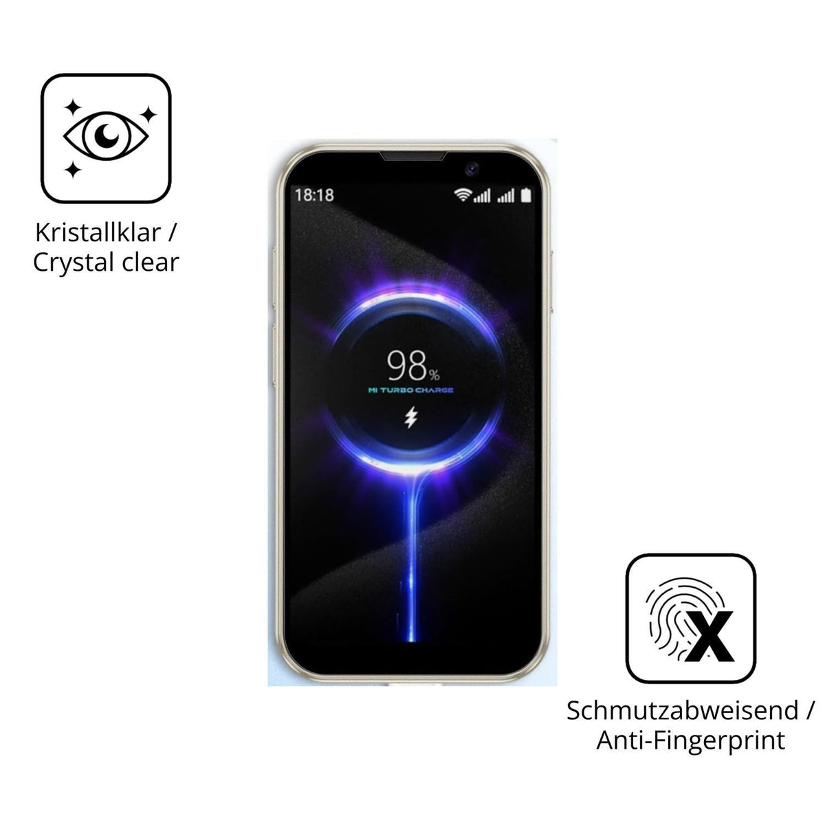 2x 9H Schutzfolie für Hipipooo Mini Smartphone Pan (5)