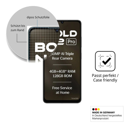 2x 9H Schutzfolie für Lava Bold N2 Pro Panzerfolie (6)