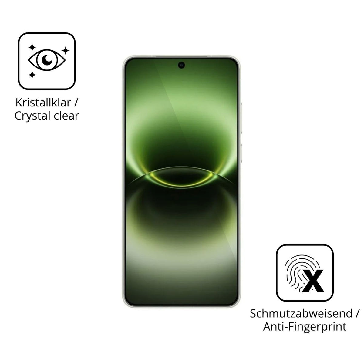 2x 9H Schutzfolie für Vivo X300 Ultra Panzerfolie (5)