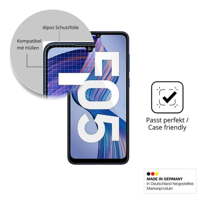 4x Schutzfolie klar für Samsung Galaxy F05 Display (6)