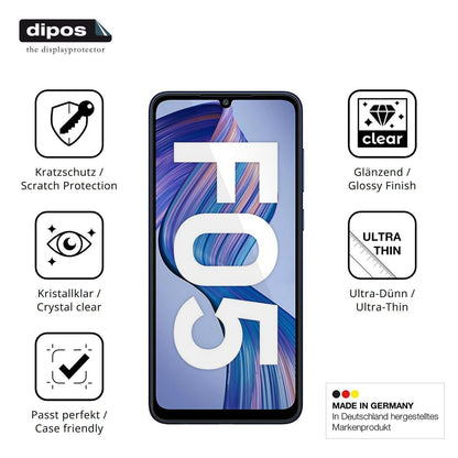 4x Schutzfolie klar für Samsung Galaxy F05 Display (7)