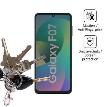 Blickschutzfolie für Samsung Galaxy F07 matt Schut (3)