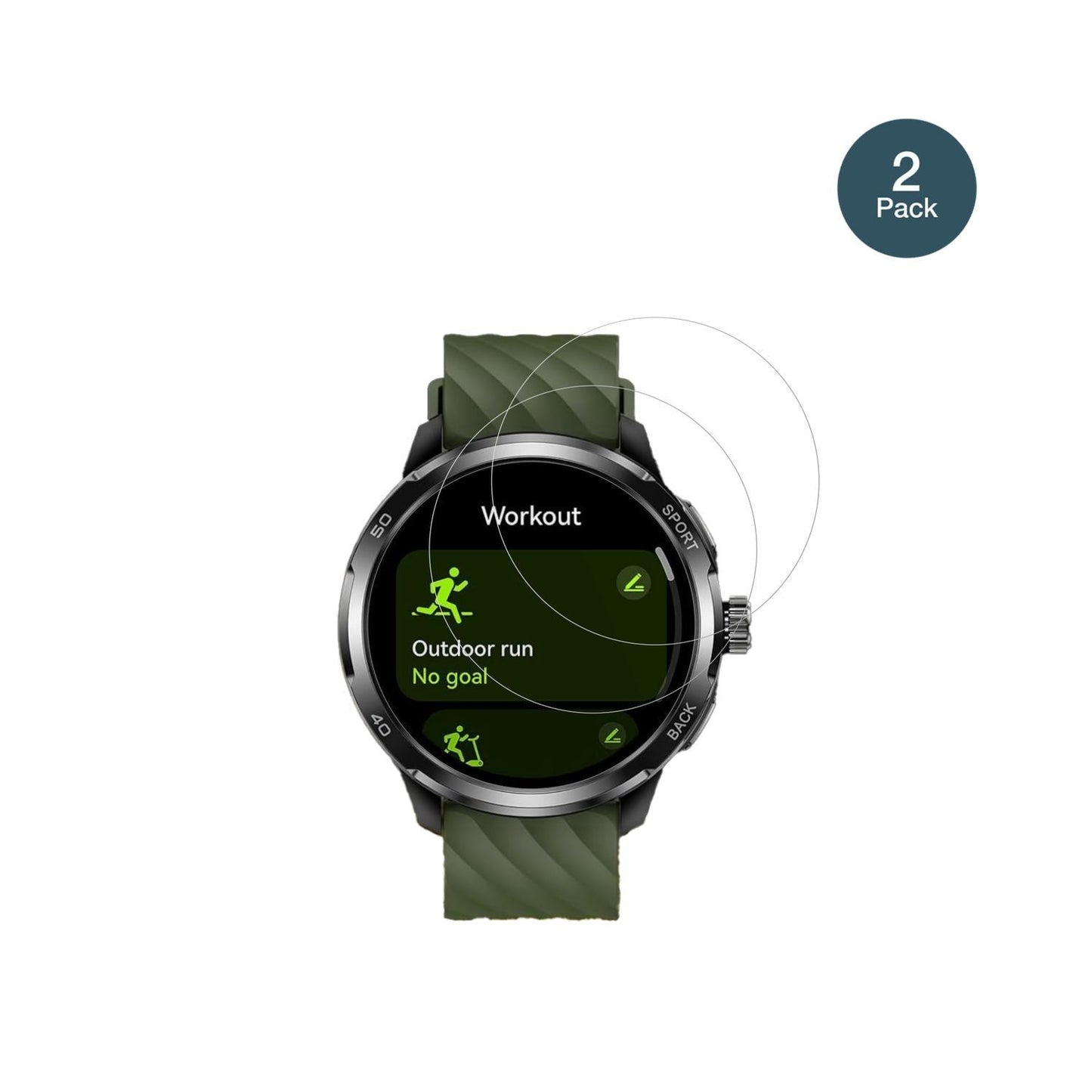 2x 9H Schutzfolie für Ulefone Armor Watch Pro Panz (2)