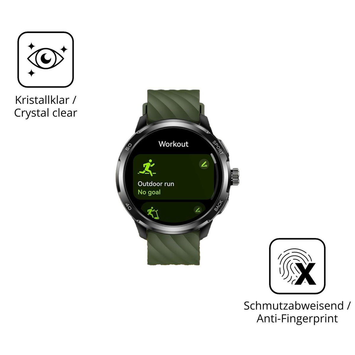 2x 9H Schutzfolie für Ulefone Armor Watch Pro Panz (5)