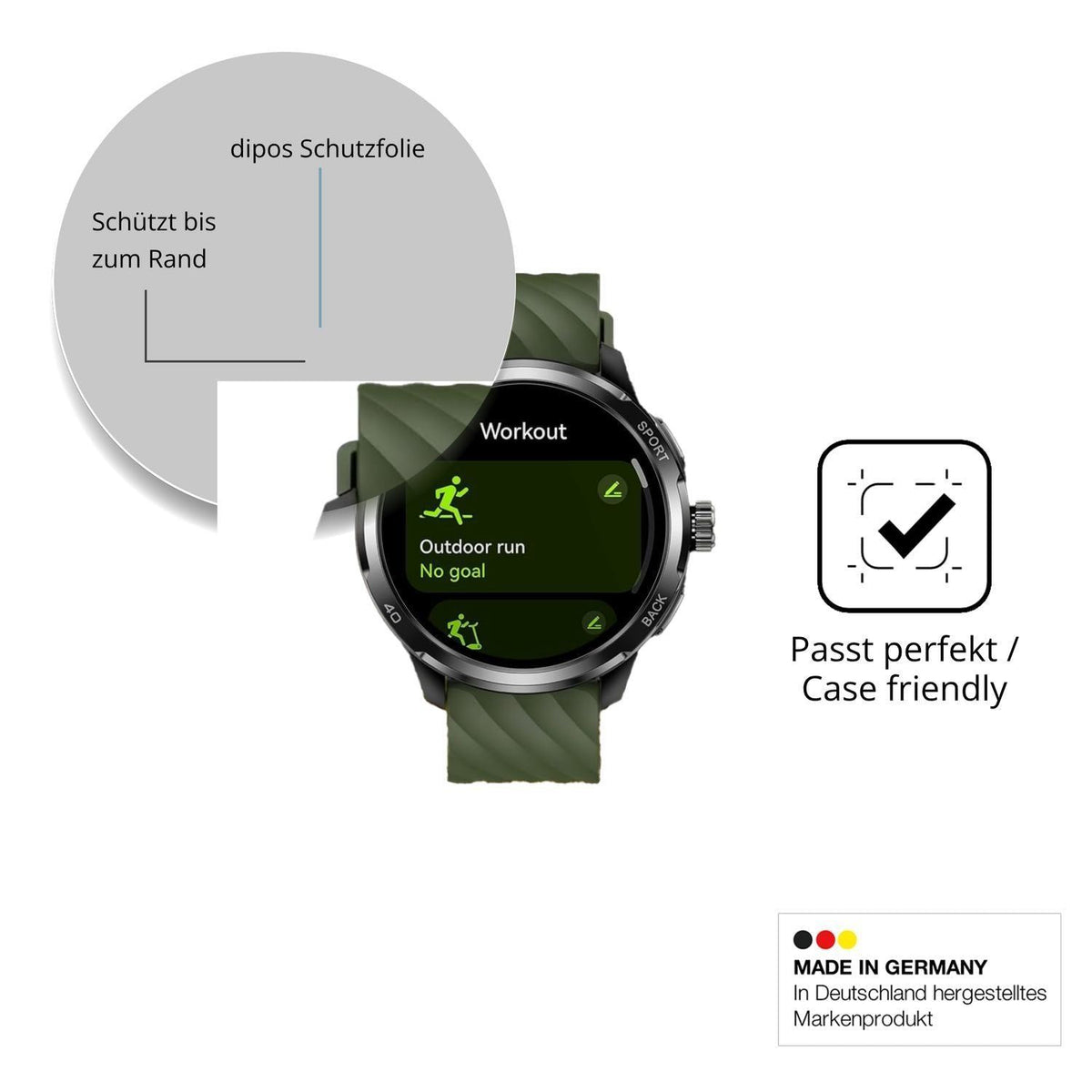 2x 9H Schutzfolie für Ulefone Armor Watch Pro Panz (6)