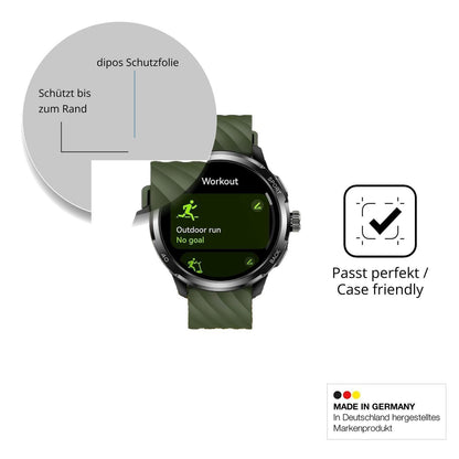 2x 9H Schutzfolie für Ulefone Armor Watch Pro Panz (6)