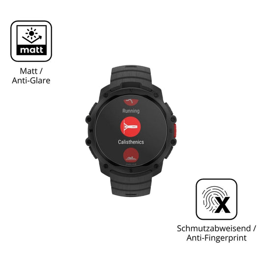6x Schutzfolie matt für Polar Street X Display-Sch (1)