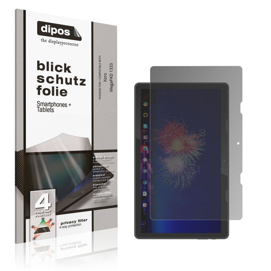 Blickschutzfolie für Xoro MegaPAD 1333 matt Schutz (1)