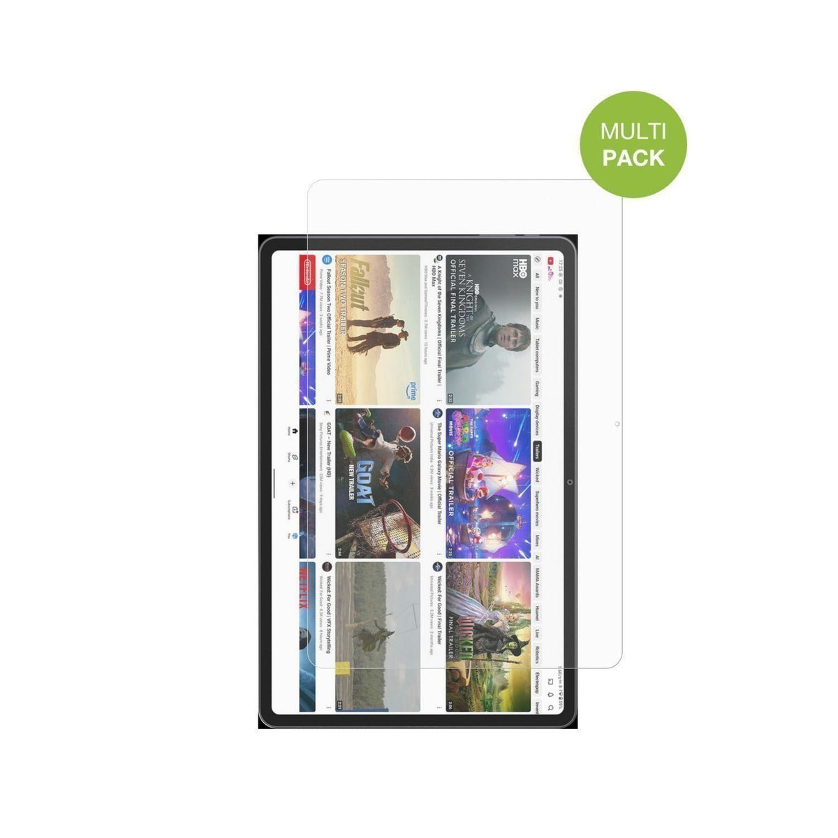2x Schutzfolie matt für Alldocube iPlay 70 Pad Pro (2)