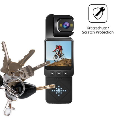 4x Schutzfolie klar für BETTERMO 1 Action Cam Disp (4)