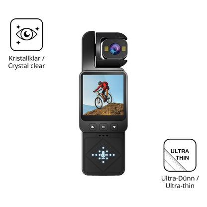 4x Schutzfolie klar für BETTERMO 1 Action Cam Disp (5)