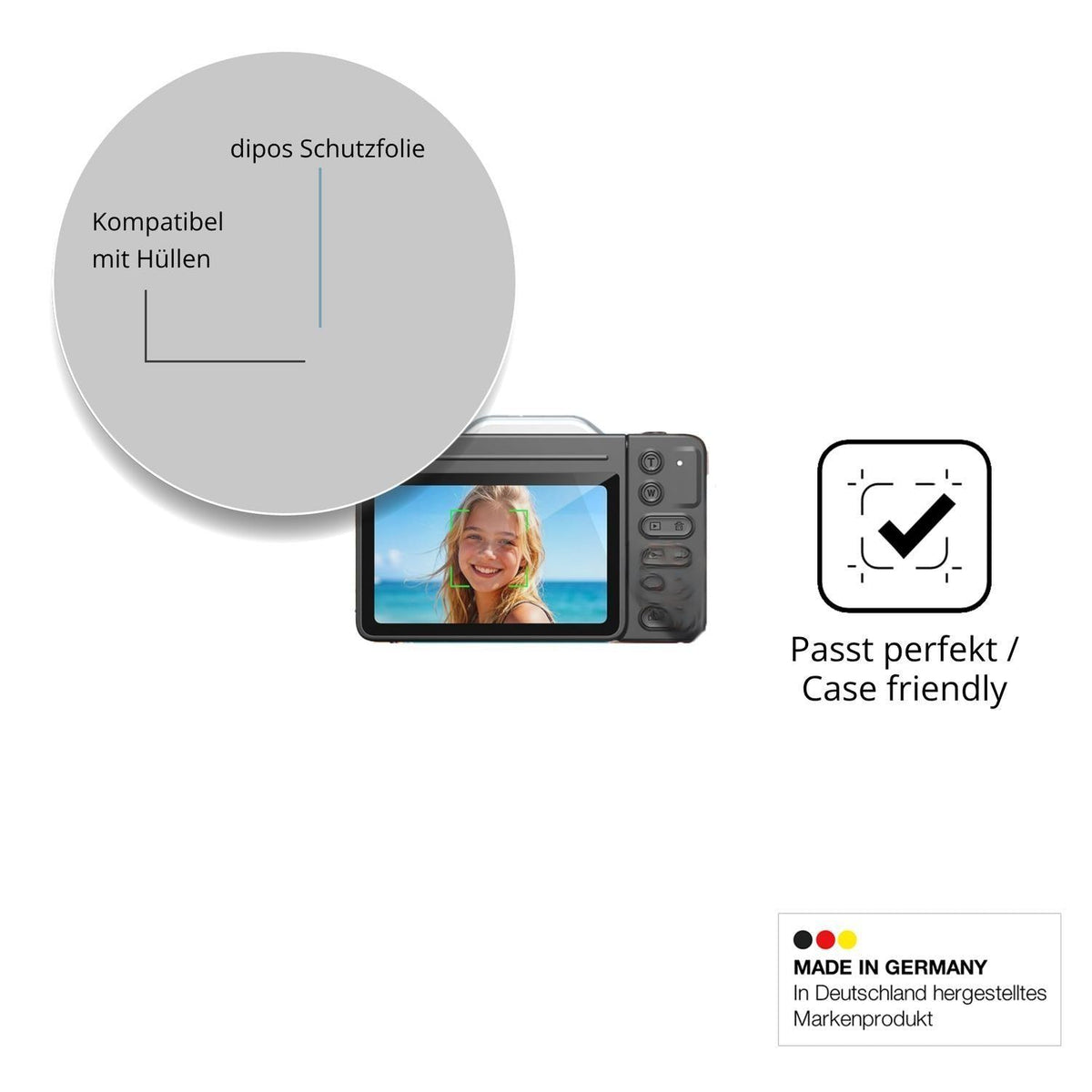 4x Schutzfolie klar für ACEQINGSE A2 Display-Schut (6)