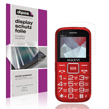 4x Schutzfolie klar für Maxvi B5ds up Display-Schu (1)